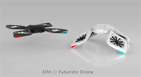 futuristic drone  zengyue wang  coroflotcom