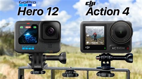 gopro hero   dji osmo action  video test comparison youtube