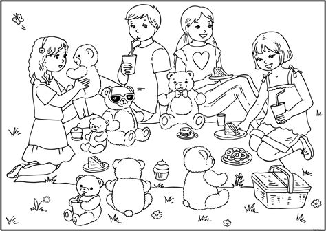 teddy bear coloring pages bear coloring pages summer coloring pages