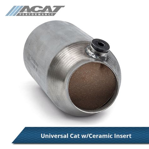 universal ceramic catalytic converter acat