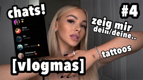 zeig mir chats tattoos vlogmas zclina youtube