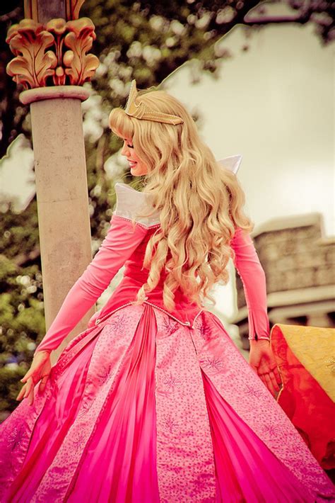 Aurora Beauty Blond Hair Blondine Castle Disney