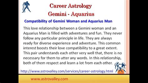 Gemini And Aquarius Love Relationship Youtube
