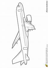 Boeing Avion Planes Plane Coloriage Avions Coloriages Kinderzeichnungen sketch template