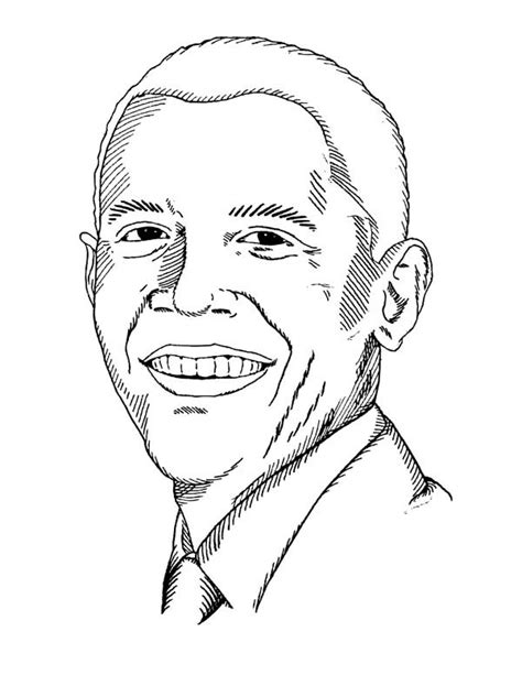 barack obama coloring pages  coloring pages  kids