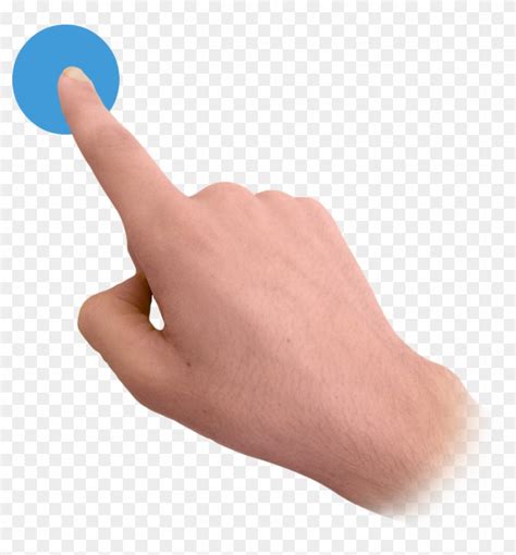 touch finger image hand finger touch png transparent png