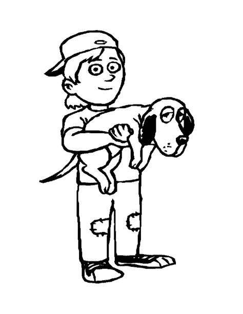 boy coloring pages coloring home