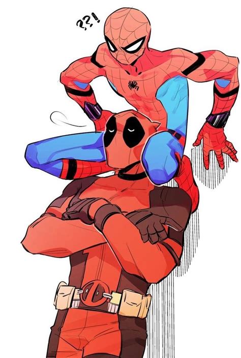 Pin By Raven On Spideypool Spideypool Deadpool And Spiderman