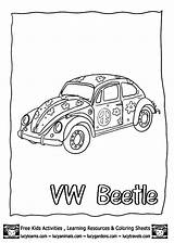 Beetle Svg Färgläggningssidor sketch template