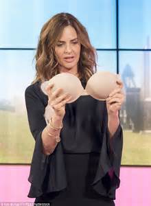 Trinny Woodall Cups Her Chest With A Bra In Cheeky This Morning Segment