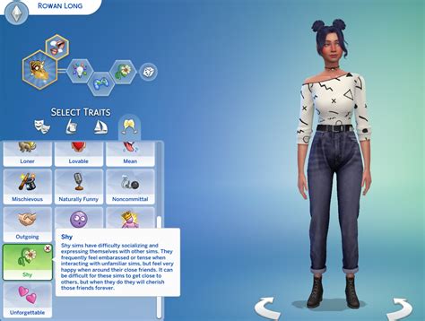 ultimate list  trait mods   sims    snootysims