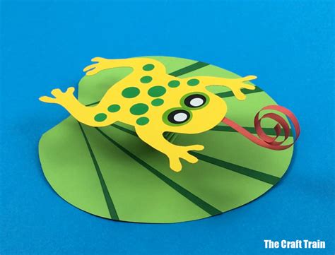lily pad  frog template