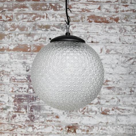 clear globe glass vintage european bakelite top pendant lights for sale