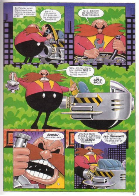 Uk Resistance All Of The Pages Of The Sonic The Hedgehog Yearbook