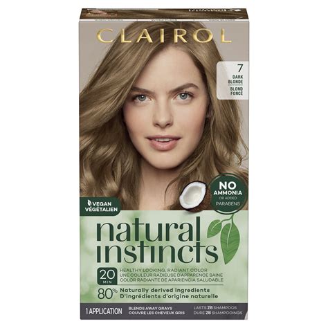 buy clairol natural instincts demi permanent hair color creme dye  dark blonde  application
