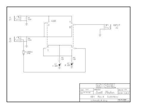 audio service manuals   morley aby switchbox rev  schematic
