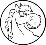 Horse Face Coloring Pages Faces Head Clipart Kids Smiley Clip Cliparts Emotions Cartoon Printable Getcolorings Point Happy Clipartbest Color Getdrawings sketch template