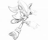 Shadow Sonic Hedgehog Generations Coloring Pages Pistol Printable Surfing Run Another Choose Board sketch template