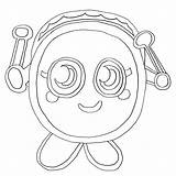 Monsters Moshi Coloring Pages Books sketch template