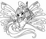 Winx Coloring Pages Sirenix Club Bloom Girls Bloomix Harmonix sketch template