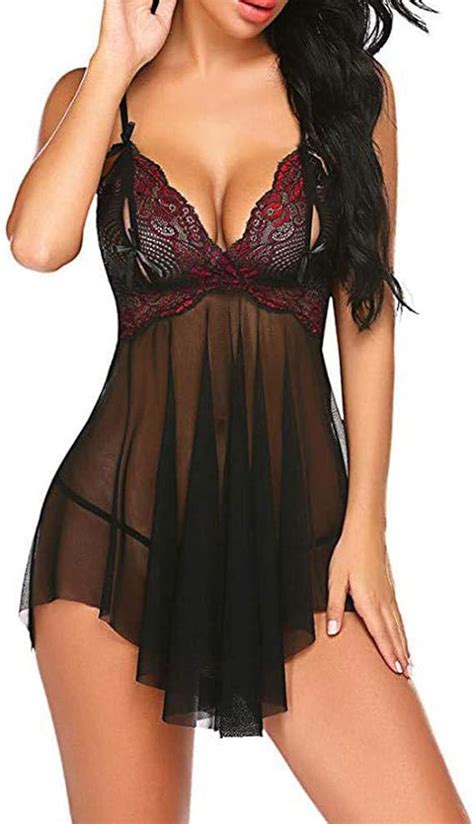 nachtkleding lingerie set kanten nachtjapon vrouwen nachtkleding babydoll nachtkleding sexy