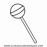 Chupete Página Lollipop Ultracoloringpages sketch template