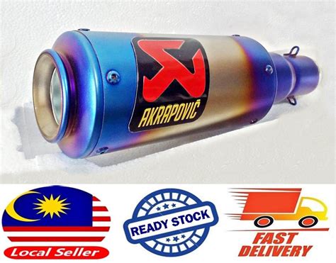 akrapovic products    prices  malaysia