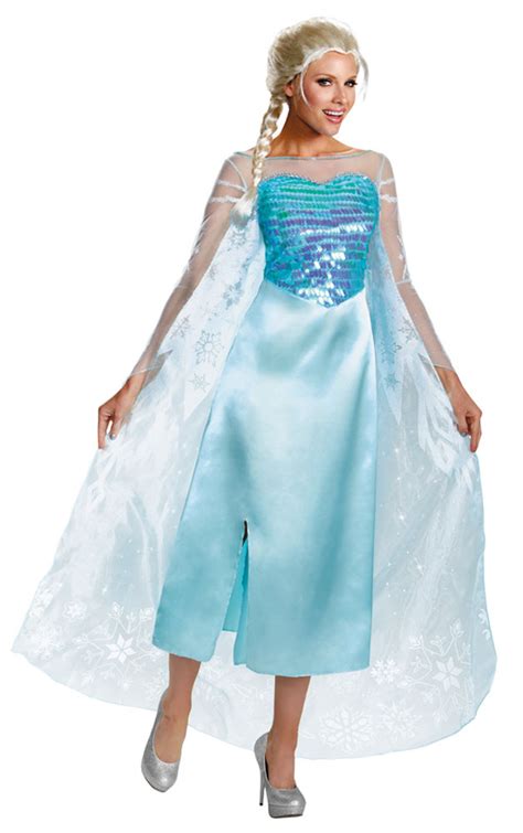 Frozen Elsa Costume For Adults For Cosplay And Halloween