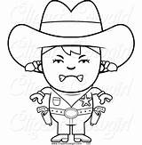 Coloring Cowboy Pages Sheriff Cowgirl Drawing Mad Kids Sheets Hat Color Getdrawings Getcolorings Printable Angry Kid Clipart Paintingvalley Colorings sketch template