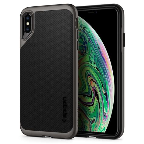 iphone xs max case genuine spigen neo hybrid premium bumper cover  apple