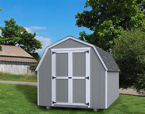wide  side wall  gambrel style nw quality sheds