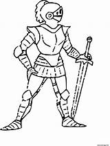 Chevalier Coloriage Epee Dessin Armure Imprimer Colorier Chevaliers Dessiner Playmobil Personnages sketch template