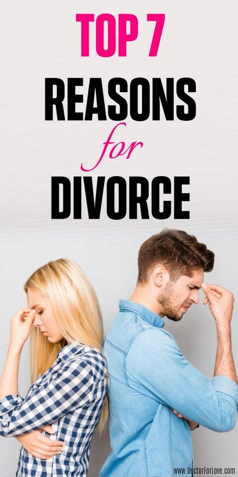 what are the reasons couples get divorced soon after getting married