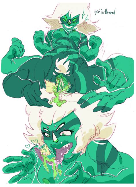 Malachite And Peridot Small Steven Universe Sorted By Position