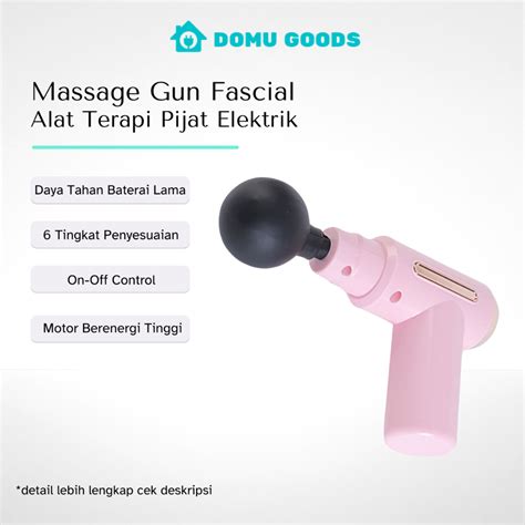 Jual Dm 006 Fascial Gun Massage Gun Pijat Elektrik Refleksi