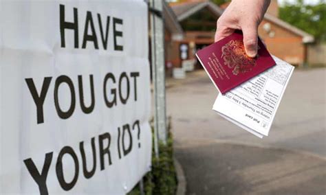 Uk Government Urged To Halt Plans To Expand Compulsory Voter Id