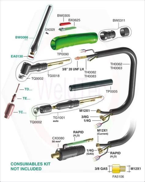 tig torch parts welding pinterest tig torch  search