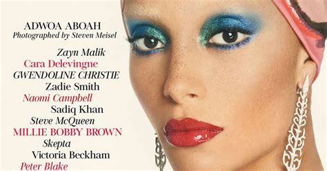 adwoa aboah is edward enninful s first british vogue cover