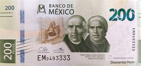mexico  date   peso note bg confirmed banknotenews