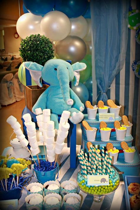 ideas  baby elephant party decorations home family