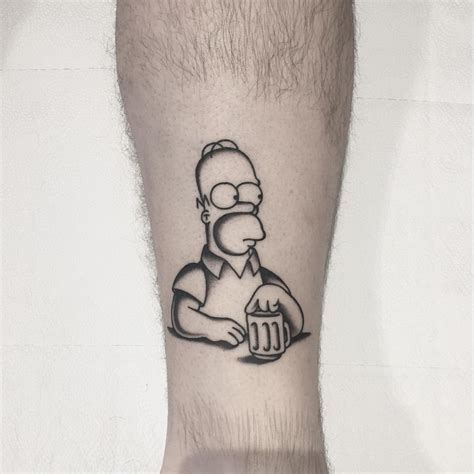 Top 198 Homer Simpson Tattoo