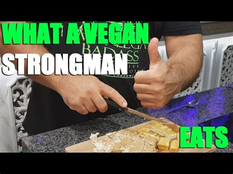 Watch What Vegan Strongman Patrik Baboumian Eats Daily Fitness Volt