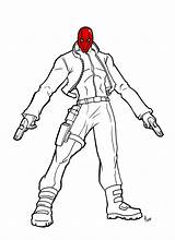 Hood Red Drawing Dc Coloring Face Pages Deviantart Template Getdrawings sketch template