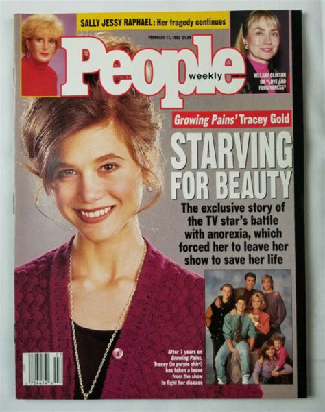 People Magazine Feb 1992 Growing Pains Tracey Gold Anorexia No Label Nm
