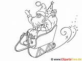 Nikolaus Schlitten Weihnachts Weihnachtsmann Malvorlage Malvorlagen Ausmalen Ausdrucken Kostenlos sketch template