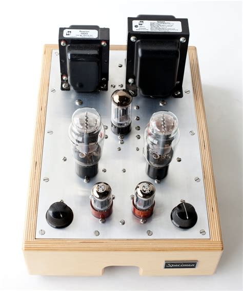 single ended  stereo tube amp specimen products