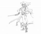 Blazblue Trigger Calamity Yayoi Pages Character Coloring Another sketch template