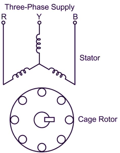 squirrel cage induction motor circuit diagram wiring diagram  schematics