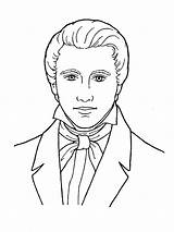 Smith Joseph Lds Clipart Prophet Coloring Pages Mormon Little Clipground sketch template