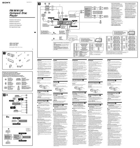 wiring diagram sony car stereo  sony car stereo speaker wiring diagram   images